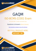 GAQM ISO-BCMS-22301 Dumps - You Can Pass The ISO-BCMS-22301 Exam On The First Try