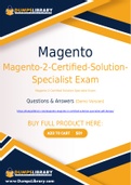 Magento-2-Certified-Solution-Specialist Dumps - You Can Pass The Magento-2-Certified-Solution-Specialist Exam On The First Try