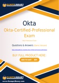 Okta-Certified-Professional Dumps - You Can Pass The Okta-Certified-Professional Exam On The First Try