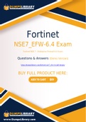 Fortinet NSE7_EFW-6-4 Dumps - You Can Pass The NSE7_EFW-6-4 Exam On The First Try