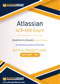 Atlassian ACP-600 Dumps - You Can Pass The ACP-600 Exam On The First Try