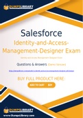 Salesforce Identity-and-Access-Management-Designer Dumps - You Can Pass The Identity-and-Access-Management-Designer Exam On The First Try