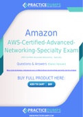 Amazon AWS-Certified-Advanced-Networking-Specialty Dumps - The Best Way To Succeed in Your AWS-Certified-Advanced-Networking-Specialty Exam