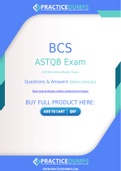 BCS ASTQB Dumps - The Best Way To Succeed in Your ASTQB Exam