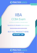 IIBA CCBA Dumps - The Best Way To Succeed in Your CCBA Exam
