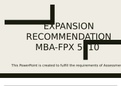 Capella University - FPX 5010MBA-FPX5010&lowbar;&lowbar;Assessment4-Attempt1