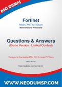 Updated Fortinet NSE4_FGT-6.4 PDF Dumps - New NSE4_FGT-6.4 Questions