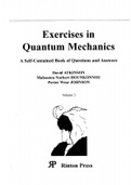 David Atkinson&comma; Mahouton Norbert Hounkonnou&comma; Porter Wear Johnson - Exercises in Quantum Mechanics&lowbar; A Self-Contained Book of Questions and Answers-Rinton Press &lpar;2003&rpar;&period;pdf