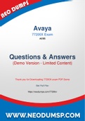 Updated Avaya 77200X PDF Dumps - New 77200X Questions