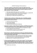 Neuro 2021 UWORLD Questions and Answers Review Study Guide Material for NCLEX