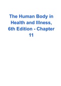 The Human Body in Health and Illness&comma; 6th Edition - Chapter 11 Nervous System&colon; Spinal Cord and Peripheral Nerves 