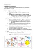 Complete samenvatting van het vak clinical immunology  van alle gegeven theorielessen en het boek inclusief de gastlecture over mucosal immunology