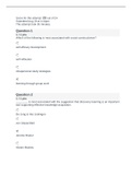 PSY 331 Week 4 Quiz Ashford University