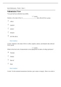 Stat 200 Week 1&colon; Stat 200 Quiz 1 &lpar;Latest A Graded&rpar; Questions and Answers