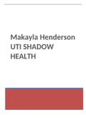 MAKAYLA HENDERSON UTI SHADOW HEALTH 