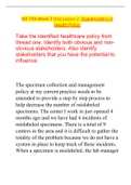 NR 708 Week 3 Discussion 2: Stakeholders in Health Policy