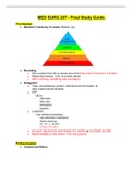 MED SURG 207 - Final Study Guide&period;