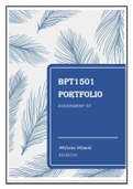 BPT1501 - Portfolio Assignment 7 (BPT1501) 