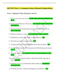 BIO 2015 Week 1- 9 Assignment Quizzes & Answers (Human patho):LATEST 2021 | BEST DOCUMENT FOR EXAM PREPARATIONS
