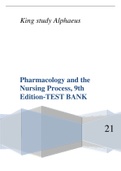 PHARM NR 223    TestBank-Lilley-Pharmacology-Nursing-Process-9th-2021