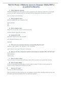 NR 511 Week 4 Midterm Answers &lpar;Summer 2018&rpar;&lbrace;100&percnt;&rcub;&lpar;LATEST UPDATE&rpar;