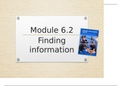 Module 6.2 Findinformation