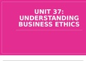 Unit 37 Understanding Business Ethics P2
