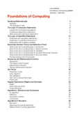 Summary Foundations of Computing (JBI020) 2020/2021
