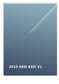 2019 HESI EXIT V1