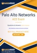 Palo Alto Networks ACE Dumps - You Can Pass The ACE Exam On The First Try