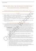 Ontwikkelings en gedragsstoornissen : psychologische diagnostiek 