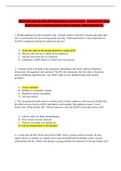 HESI Mental Health RN Questions and Answers from V1-V3 Test Banks and Actual Exams &lpar;Latest Update 2021&rpar; Rated A&plus;