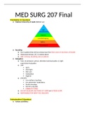 MED SURG 207 - Final Study Guide&period;