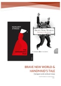 Compare and contract essay: Brave New World and Handmaid's Tale