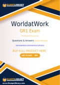 WorldatWork GR1 Dumps - You Can Pass The GR1 Exam On The First Try