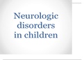 Week 2-Neurological disorders in children