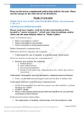 NR 222 EXAM II STUDY GUIDE CONCEPTS NEW  COMPLETE  DOCS  &lpar;2021&rpar;