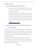 Chamberlain College of Nursing - NR 446 EXAM 3 Collaborative, Latest Questions and Answers with Explanations, All Correct Study Guide, Download to Score A