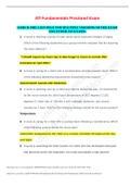 ATI Fundamentals Proctored Exam