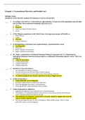 NURS 565 Culture in Nursing Test bank