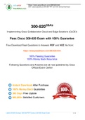 Cisco 300-820 Practice Test, 300-820 Exam Dumps 2021 Update