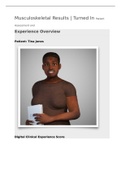 NRSE 4520 Muscle Assessment- Musculoskeletal Results Tina Jones&sol;NRSE 4520 Muscle Assessment- Musculoskeletal Results Tina Jones