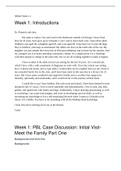 NR 602|Elaborated)|NR-602: Primary Care of the Childbearing& Childrearing Family Practicum  