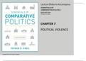 essentials of comparative politics 6th edition&sol;POLITICAL VIOLENCE CHAPTER 7&sol;PATRICK H &period;O NEIL
