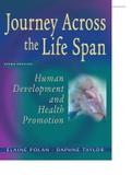Journey Across the Life Span Human Development and Health Promotion 3rd Edition &vert; Revised