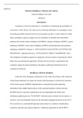 HLSS320  Progress  Paper.docx    HLSS320  Domestic Intelligence Collection and Analysis  American Military University HLSS320  Introduction  Acquisition of terrorist information is a foundation to eliminating the possibilities of occurrences of their thre
