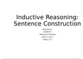 10th Grade English Home Language Sentence Construction