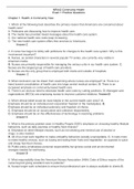 Essay NR 442 Community Health Nursing Exam 1 Practice Questions (NR 442 Community Health Nursing Exam 1 Practice Questions)