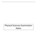 Grade 10 Physical Sciences Examination Summaries