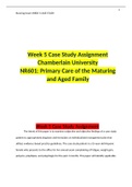 NR 601 Week 5 Case Study / NR601 Week 5 Case Study:LATEST 2021
